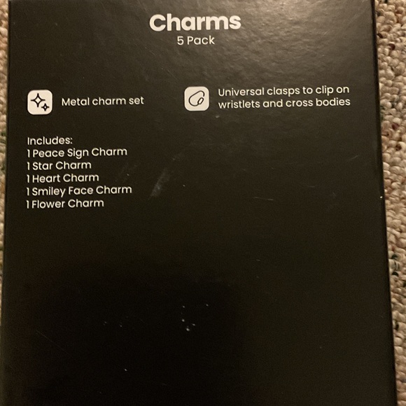 Silver Charm Set - 5 Pack - Picture 2 of 2